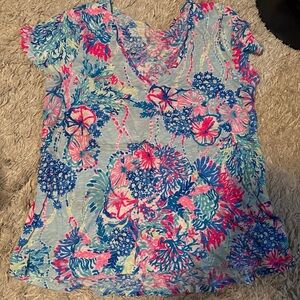 Lilly Pulitzer V-Neck Women’s Top